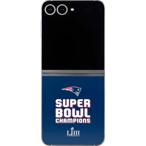 NFL Patriots Super Bowl LIII Champions Galaxy Z Flip6 Skin